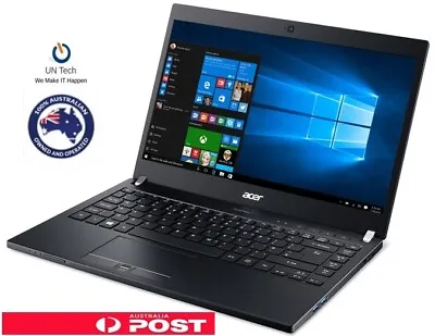 $359 • Buy Acer TravelMate 14  Laptop I7-6500U  12GB RAM 256GB SSD Win11 Pro