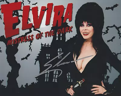 Elvira:Mistress Of The Dark Signed Original Authentic Autograph Holo COA • $19.99