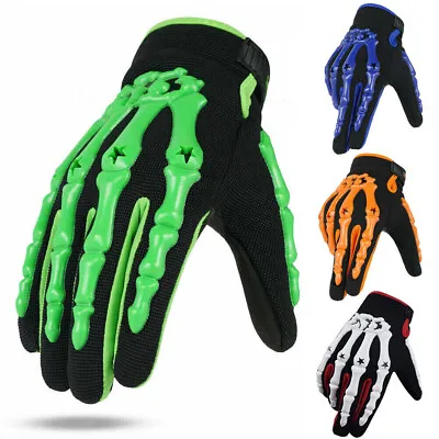 Motorcycle Gloves Men Women Full Finger Gloves Motocross Dirt Bike Riding Gloves • $12.91