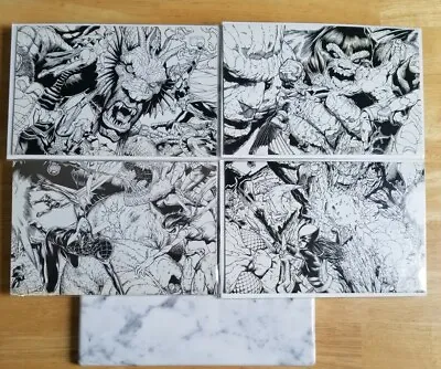 MARVEL MONSTERS UNLEASHED CONNECTING COVERS RETAILER VARIANT SET NYCC Limit 300 • $160