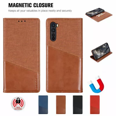 For OnePlus 9R 9ProNord CE 5G N10 8 8T 7 7T Pro Flip Magnetic Leather Case Cover • $16.89