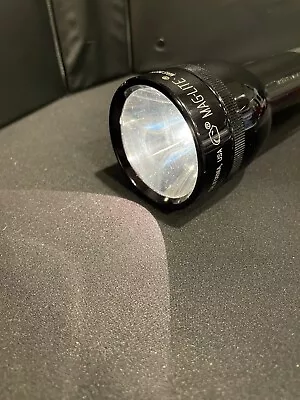 Maglite 10 Inch 2 D Cell LED Black Metal Flashlight  • $20