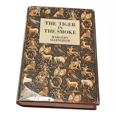 The Tiger In The Smoke Margary Allingham Book HC DJ UK 1953 • $40.95