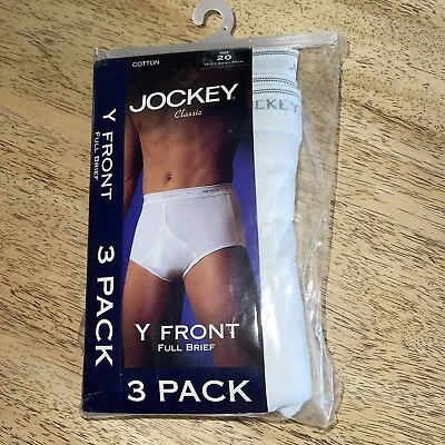 Jockey Classic Y-Front Value 3 Pack White 20 • $39.99