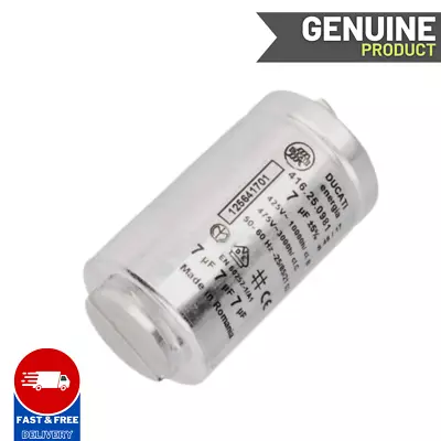 Electrolux Genuine Tumble Dryer Capacitor 7uf 7mf Ducati • £10.90