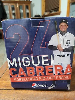 Miguel Cabrera 2019 MLB Detroit Tigers Picture Frame Bobblehead SGA - New In Box • $33