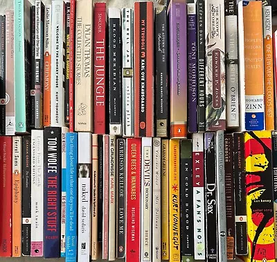 BUILD YOUR OWN LOT : Subversive Books/Cult Novels/Classic Lit : Bundle & Save! • $5