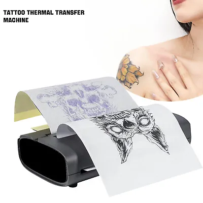 £32.99 • Buy Tattoo Transfer Copier Tattoo Thermal Stencil Maker Printer Machine A4/A5 Paper