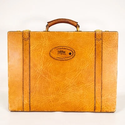 $92.82 • Buy Gold-Pfeil Caracciola Hobo Leather Attache Briefcase Made In W.Germany