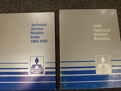 1988 Mitsubishi Montero Service Repair Technical Bulletin Manual SP Sport 4WD • $95.82