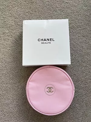 New Authentic CHANEL Cosmetic Makeup Bag Case Storage Bag Travel Pouch VIP Gift • $52