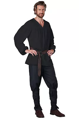 California Costume Renaissance Peasant Shirt Adult Men Halloween Outfit 5120/034 • $21.48