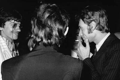 $9 • Buy Antoine Et Johnny Hallyday OLD PHOTO
