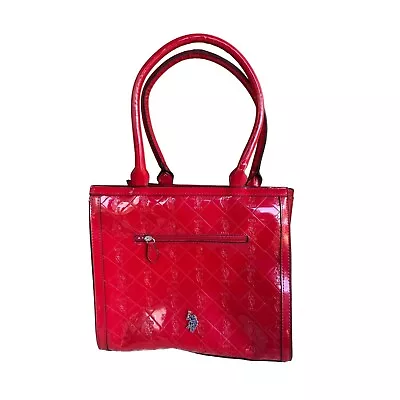US Polo Association Womens Red Handbag Purse • $15.39