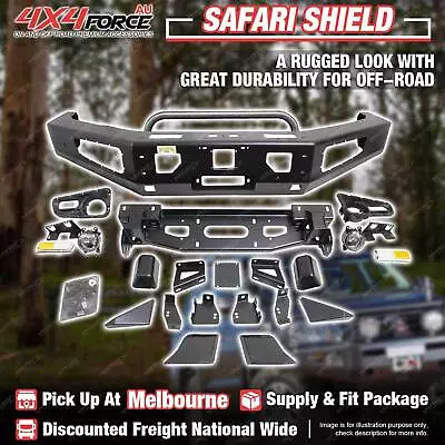 Safari Shield Front Bull Bar U Loop Bumper Bar For Ford Ranger Next Gen T9 MEL • $1250