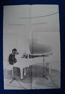 Vintage  Poster JOHN LENNON At PIANO IMAGINE Photo By Peter Fordham 32 3/4 X 22  • $20