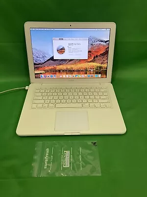 Apple MacBook A1342 MC207LL/A White C2D 2.26GHz 4GB RAM 250GB HDD  High Sierra • $49.95