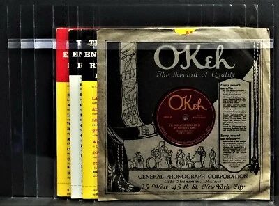 $17.99 • Buy 78rpm (x10) 2mil + Seal Up Outer Plastic Sleeves For Ten Inch Vinyl Records