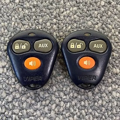 ViPER Key Fob 3 Button Keyless Entry Remote Blue Orange Set/Lot EZSDEI474V • $34.75