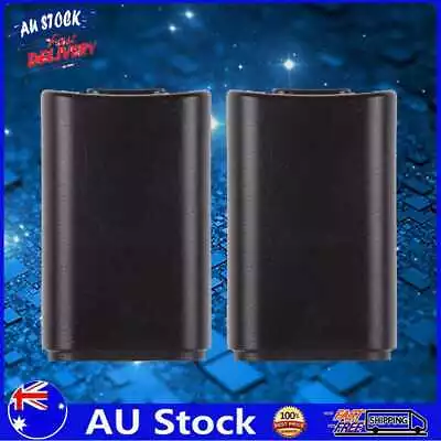 AU 2pcs Battery Back Cover Box Black Battery Cover For Xbox 360 Wireless Control • $7.69