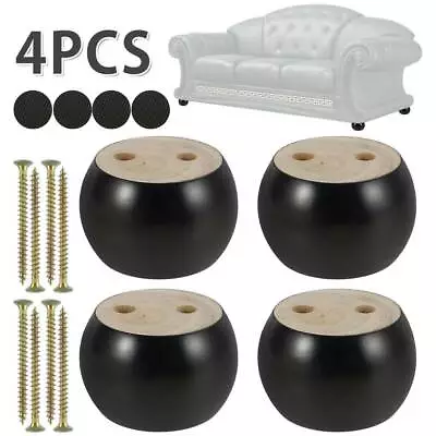 $15.83 • Buy 4X Wooden Furniture Replacement Legs Beds Sofas Feet Pine Cabinet Leg AU Stock∷.