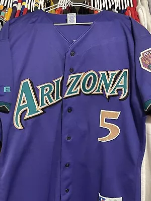 Arizona Diamondbacks Authentic Russell Tony Womack Jersey Size 48 • $380