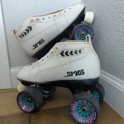 Vintage 90s Pacer Size 5 Labeda SP205 Derby Speed Jam Turbo GT 62 Roller Skates  • $52.72