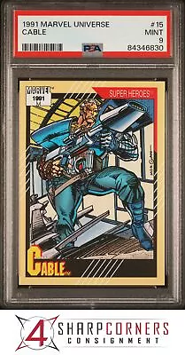 1991 Marvel Universe #15 Cable Psa 9 N3858134-830 • $11.99