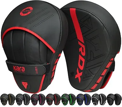 Muay Thai Boxing Pads By RDX Punching Mitts MMA Focus Pads Boxing Training • $37.99