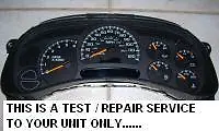 Chevrolet Tahoe Speedometer Cluster Repair Service Instrument Chevy 03 04 05 06 • $67.44