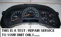 GMC SIERRA Speedometer Instrument Cluster Gauge And Display Repair Service  • $66.49