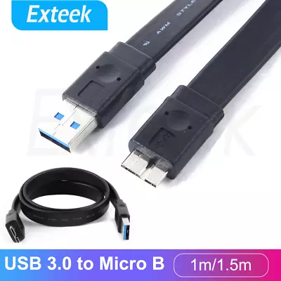 Super High Speed USB 3.0 A Male To Micro B Male Extension Cable • $3.95