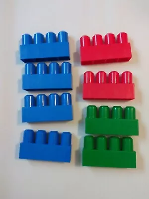 Mega Bloks First Builders Lot Of 8 Large Pieces • $10