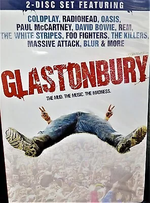 Glastonbury The Mud Music MadnessNEW! 2 DVDColdplay.RadioheadDavid Bowie   • $9.88