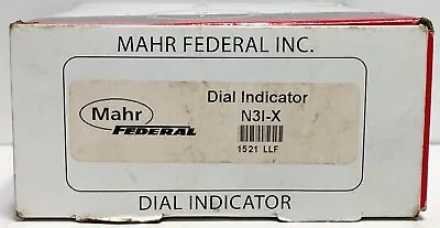 Mahr Federal 1521-LLF / N31-X Dial Indicator • $199.23