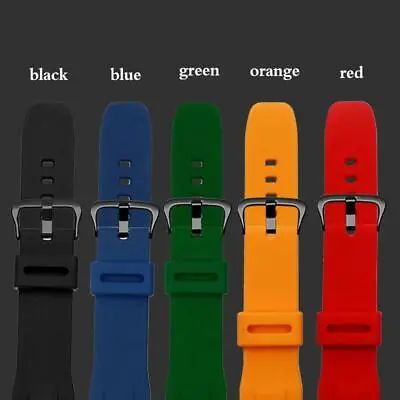 24mm Rubber Silicone Watch Strap Band For Casio ProTrek PRG600YB PRG650 PRW6600 • $34.06
