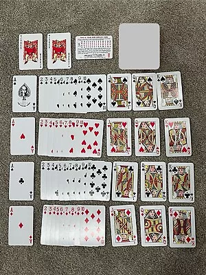 One Complete Deck Vintage  Kem Playing Cards Paisley  Back USA 1947  C.1935 L • £14.47