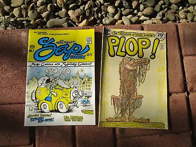 $11 • Buy Vintage Plop! #2 DC Comics (1973)  Zap 1988 No 1 Comic Book Lot