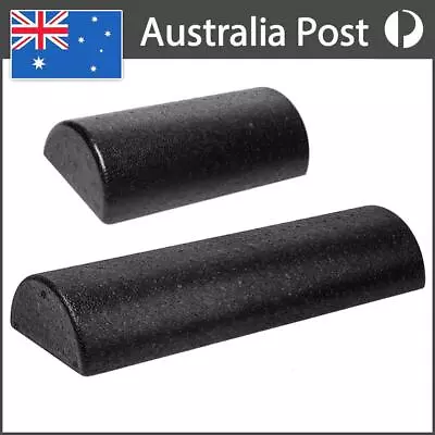 Half Round Yoga Column Roller Tool Foam Massage Roller Stick For Pilates Sport • $13.29