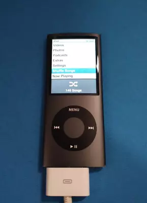 Apple IPod Nano 4th Gen. (A1285) Graphite 8GB Great Condition • $34.90