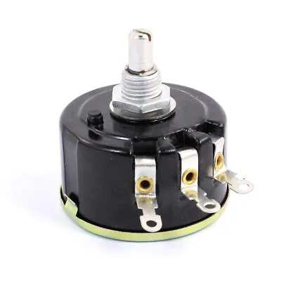 5W 10K Ohm Variable Resistor 3 Pin Wire Wound Potentiometer WX112(050) • $7.06