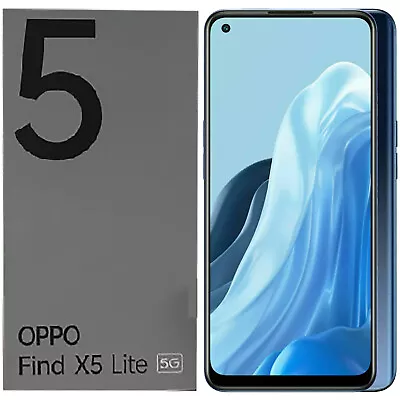 BNIB OPPO Find X5 Lite Dual-SIM 256GB + 8GB Black Factory Unlocked 5G OEM • $786.50