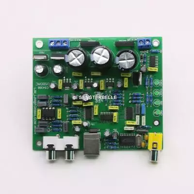 Hifi CS8416+CS4398 DAC Board / Kit Support USB Input + Coaxial DAC Board • $26