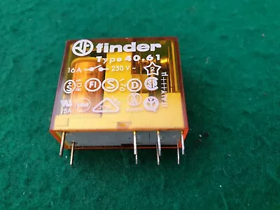£8 • Buy Finder 40.61 Relay 110 VAC Coil  16 Amp SPDT