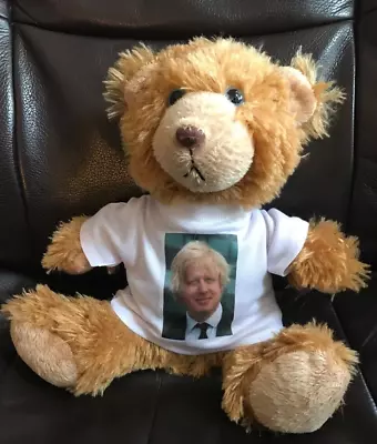 £15.99 • Buy BORIS JOHNSON Conservative Party BREXIT TEDDY BEAR