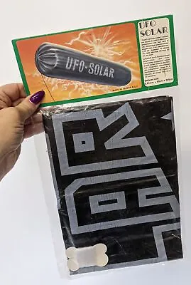 Vintage UFO SOLAR Blimp Airship - Fill It And Fly It Like A Kite BRAND NEW! • $30