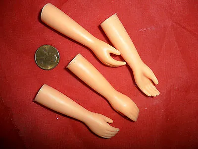 2 Pairs Of Female Doll Hands With Fore-Arm -Vintage • $3.99