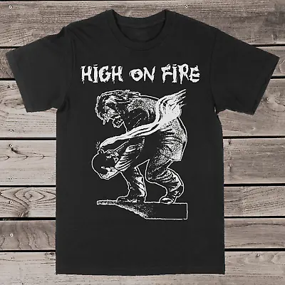 Rare HIGH ON FIRE TOUR Gift For Fan Short Sleeve S To 5XL Unisex T-shirt GC1230 • $21.84