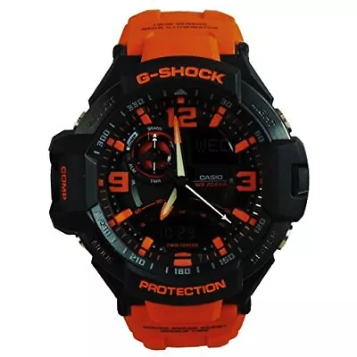 CASIO GA-1000-4A G-SHOCK SKY COCKPIT Quartz Orange&Black Men's Watch NEW • $267.21