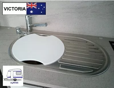 Jayco Caravan Round Sink Cover Cutting Board SMEV Dometic • $40